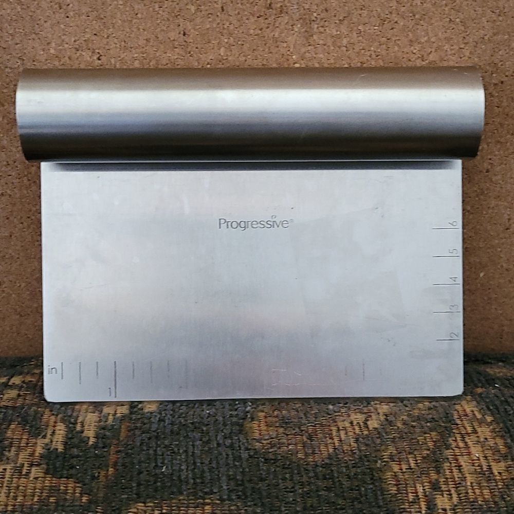 Progressive Bash & Chop Scooper/Cutter Stainless Steel
